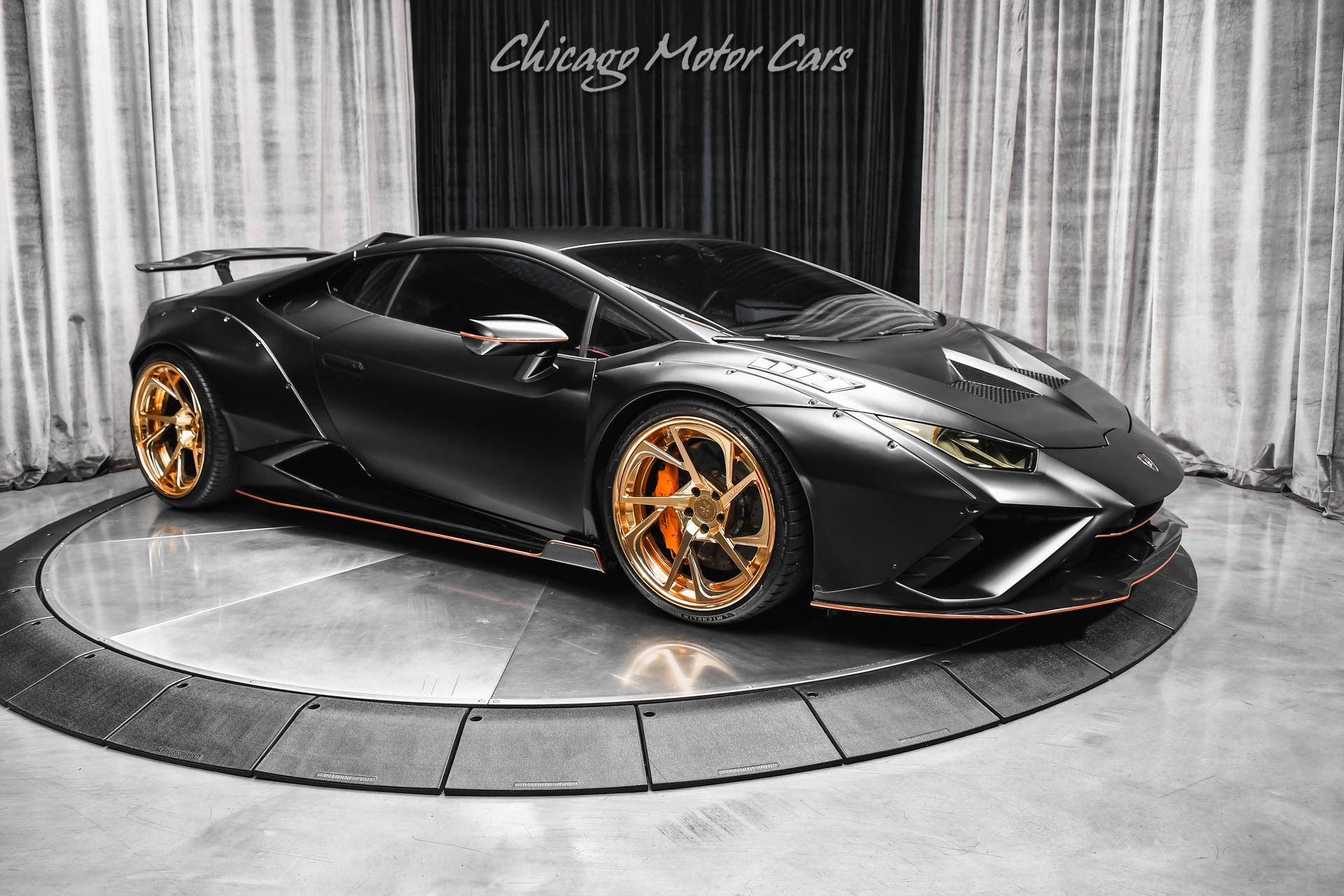 Used-2015-Lamborghini-Huracan-LP610-4-Liberty-Walk-Widebody-Stealth-PPF-Carbon-Fiber-Wing-1OF1-Build