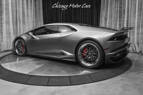 Used 2015 Lamborghini Huracan LP 610-4 Coupe Twin-Turbo! Carbon Fiber! ANRKY Wheels! Hot Color Combo! for sale Sold at Chicago Motor Cars in West Chicago IL 60185 3