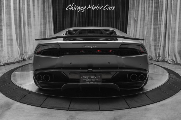 Used 2015 Lamborghini Huracan LP 610-4 Coupe Twin-Turbo! Carbon Fiber! ANRKY Wheels! Hot Color Combo! for sale Sold at Chicago Motor Cars in West Chicago IL 60185 4