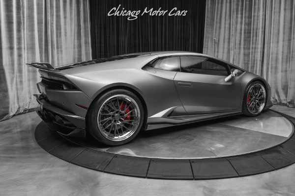 Used 2015 Lamborghini Huracan LP 610-4 Coupe Twin-Turbo! Carbon Fiber! ANRKY Wheels! Hot Color Combo! for sale Sold at Chicago Motor Cars in West Chicago IL 60185 5