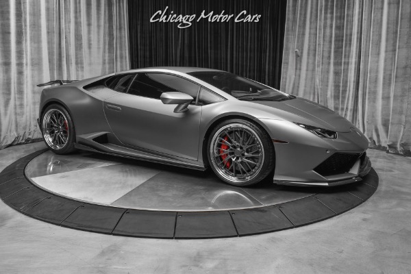 Used 2015 Lamborghini Huracan LP 610-4 Coupe Twin-Turbo! Carbon Fiber! ANRKY Wheels! Hot Color Combo! for sale Sold at Chicago Motor Cars in West Chicago IL 60185 6