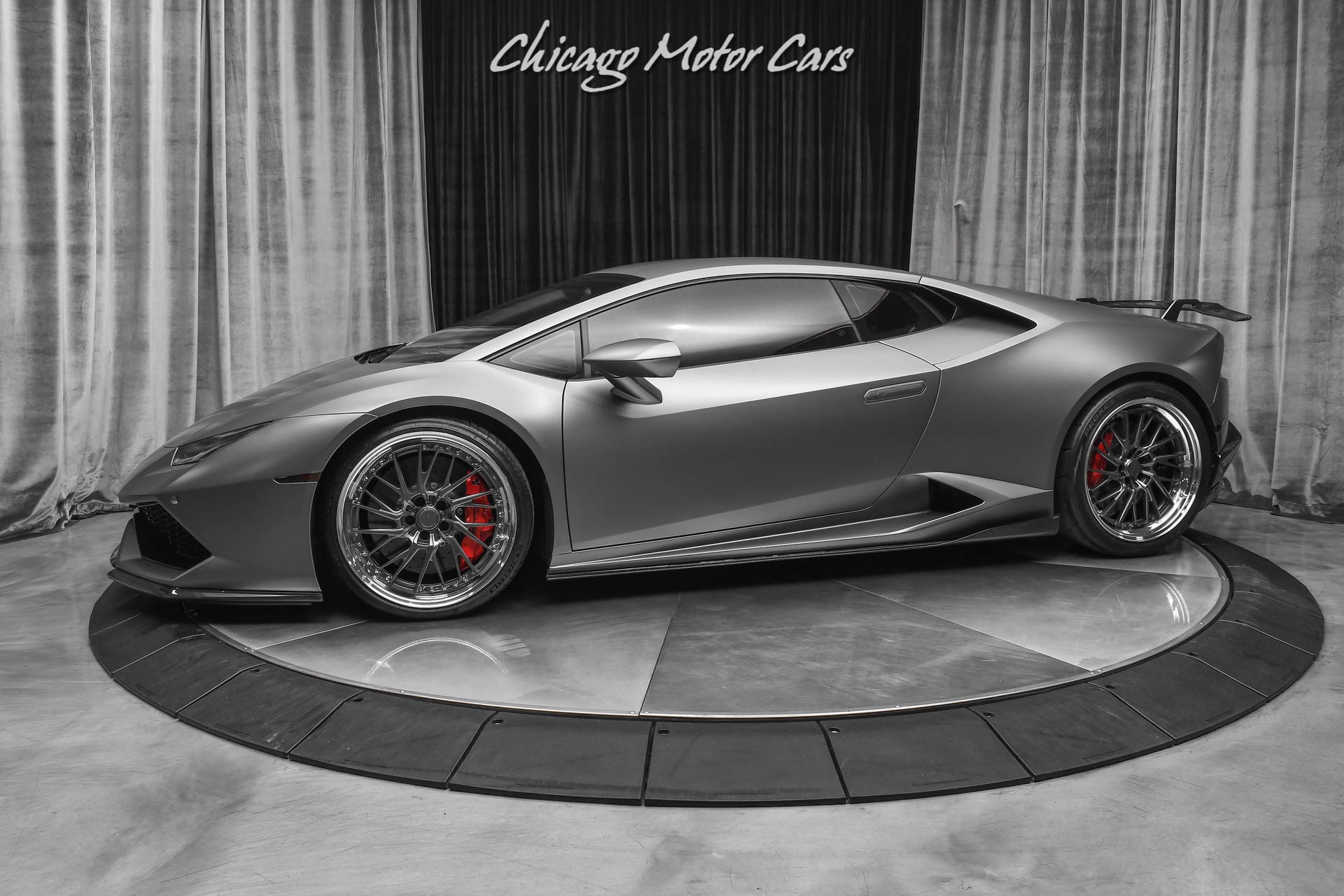 Used 2015 Lamborghini Huracan LP 610-4 Coupe Twin-Turbo! Carbon Fiber! ANRKY Wheels! Hot Color Combo! for sale Sold at Chicago Motor Cars in West Chicago IL 60185 1