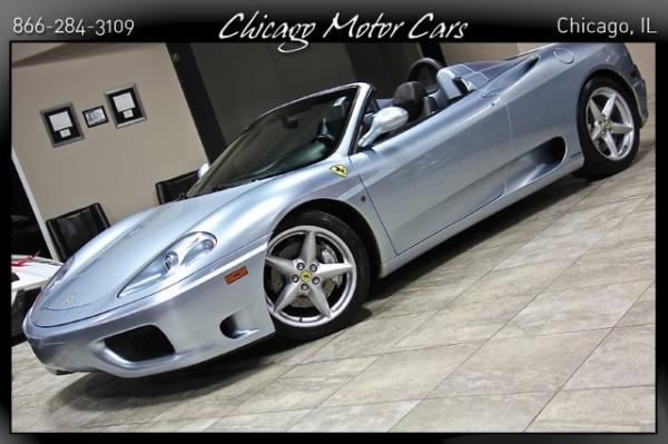 Used 2003 Ferrari 360 Spider for sale Sold at Chicago Motor Cars in West Chicago IL 60185 2
