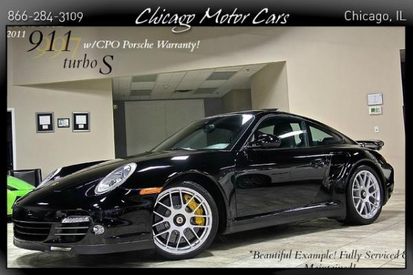 Used 2011 Porsche 911 997 Turbo S for sale Sold at Chicago Motor Cars in West Chicago IL 60185 1