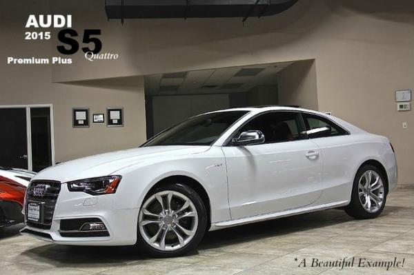 New 2015 Audi S5 Quattro Premium Plus 3.0T quattro Premium Plus for sale Sold at Chicago Motor Cars in West Chicago IL 60185 1