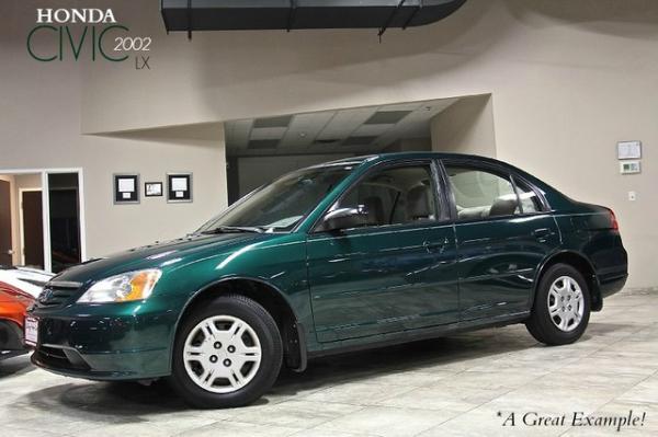 New 2002 Honda Civic LX for sale Sold at Chicago Motor Cars in West Chicago IL 60185 1