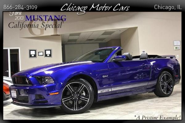 New 2013 Ford Mustang GT Premium California Sp for sale Sold at Chicago Motor Cars in West Chicago IL 60185 1