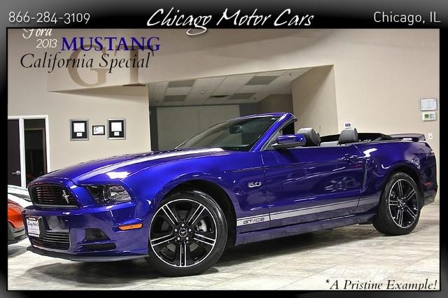New 2013 Ford Mustang GT Premium California Sp for sale Sold at Chicago Motor Cars in West Chicago IL 60185 1