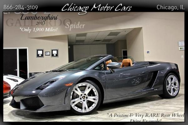 Used 2013 Lamborghini Gallardo LP550-2 LP 550-2 Spyder for sale Sold at Chicago Motor Cars in West Chicago IL 60185 1