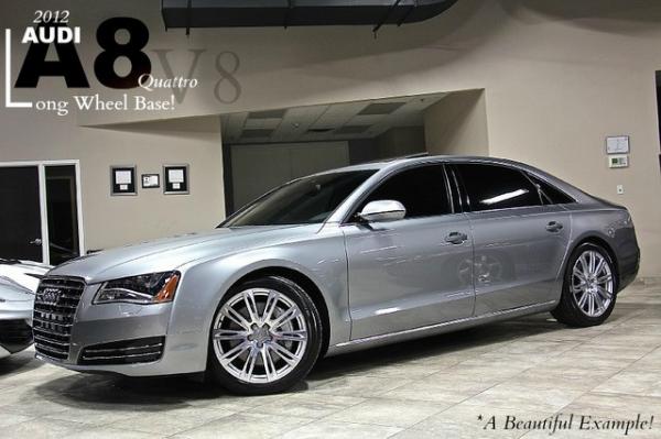 New 2012 Audi A8 L Quattro for sale Sold at Chicago Motor Cars in West Chicago IL 60185 1