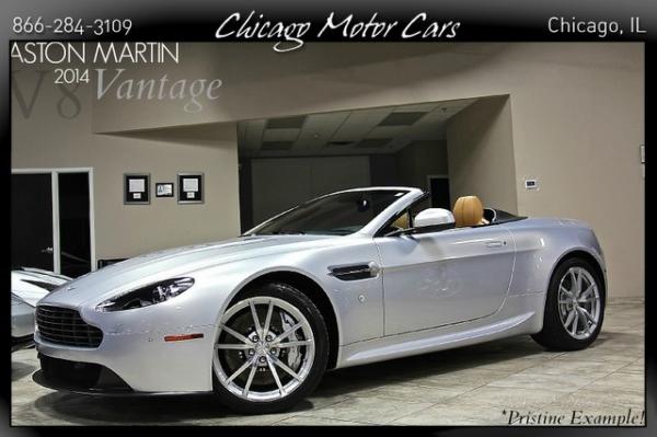 Used 2014 Aston Martin V8 Vantage for sale Sold at Chicago Motor Cars in West Chicago IL 60185 1