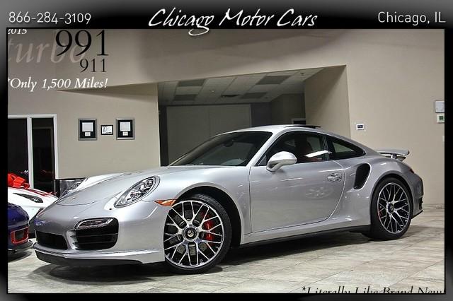 Used 2015 Porsche 911 991 Turbo for sale Sold at Chicago Motor Cars in West Chicago IL 60185 1