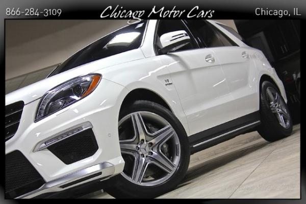 Used 2014 Mercedes-Benz ML63 AMG for sale Sold at Chicago Motor Cars in West Chicago IL 60185 3