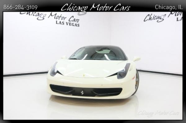 Used 2012 Ferrari 458 Italia for sale Sold at Chicago Motor Cars in West Chicago IL 60185 2