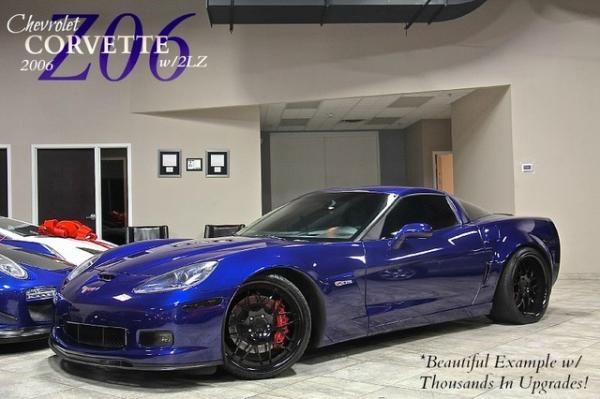 New 2006 Chevrolet Corvette Z06 w/2LZ Z06 for sale Sold at Chicago Motor Cars in West Chicago IL 60185 1