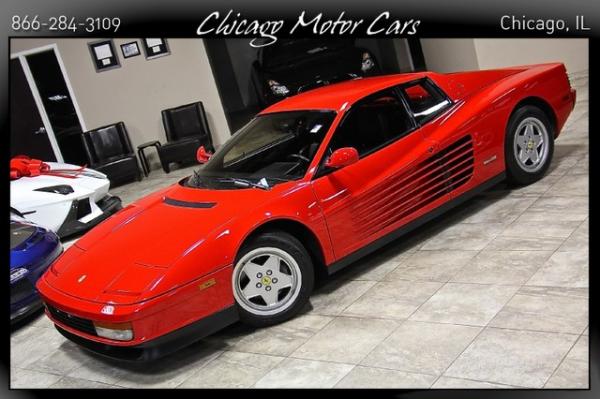 Used 1989 Ferrari Testarossa for sale Sold at Chicago Motor Cars in West Chicago IL 60185 3