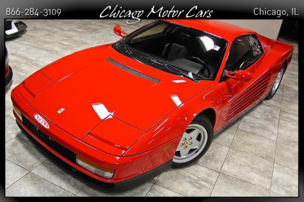 Used 1989 Ferrari Testarossa for sale Sold at Chicago Motor Cars in West Chicago IL 60185 4