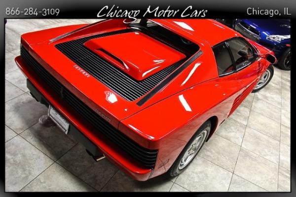 Used 1989 Ferrari Testarossa for sale Sold at Chicago Motor Cars in West Chicago IL 60185 6