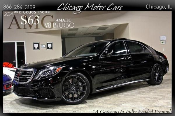 Used 2014 Mercedes-Benz S63 AMG 4Matic S63 AMG for sale Sold at Chicago Motor Cars in West Chicago IL 60185 1