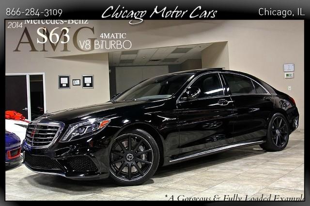 Used 2014 Mercedes-Benz S63 AMG 4Matic S63 AMG for sale Sold at Chicago Motor Cars in West Chicago IL 60185 1