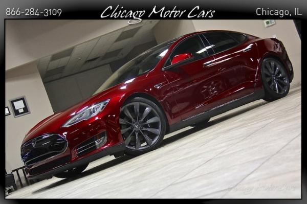 Used 2012 Tesla Model S P85 Signature Performanc for sale Sold at Chicago Motor Cars in West Chicago IL 60185 3