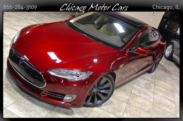 Used 2012 Tesla Model S P85 Signature Performanc for sale Sold at Chicago Motor Cars in West Chicago IL 60185 5