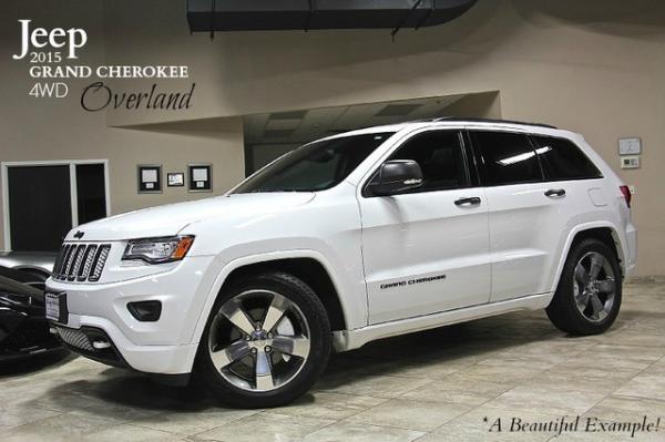 New 2015 Jeep Grand Cherokee Overland 4WD for sale Sold at Chicago Motor Cars in West Chicago IL 60185 1