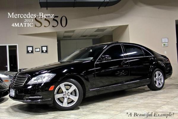 New 2013 Mercedes-Benz S550 4Matic for sale Sold at Chicago Motor Cars in West Chicago IL 60185 1