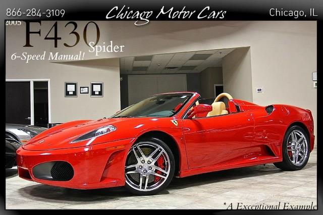 Used 2005 Ferrari F430 Spider Spider for sale Sold at Chicago Motor Cars in West Chicago IL 60185 1