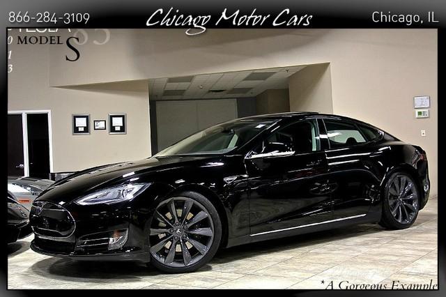 Used 2013 Tesla Model S 85kwh for sale Sold at Chicago Motor Cars in West Chicago IL 60185 1