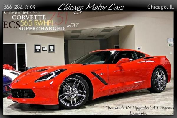 Used 2014 Chevrolet Corvette Stingray SUPERCHARGED Z for sale Sold at Chicago Motor Cars in West Chicago IL 60185 1
