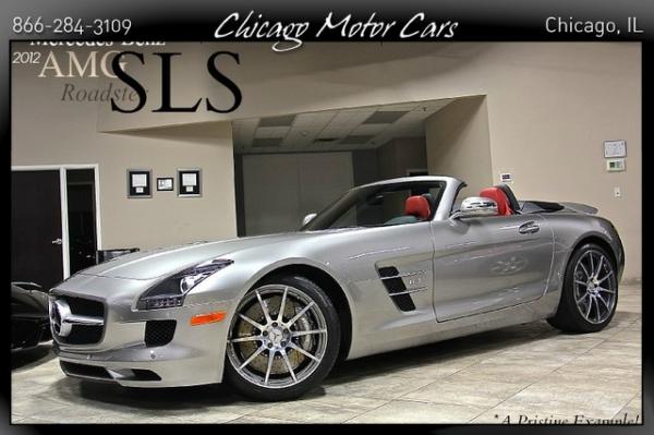 Used 2012 Mercedes-Benz SLS AMG Roadster SLS AMG for sale Sold at Chicago Motor Cars in West Chicago IL 60185 1