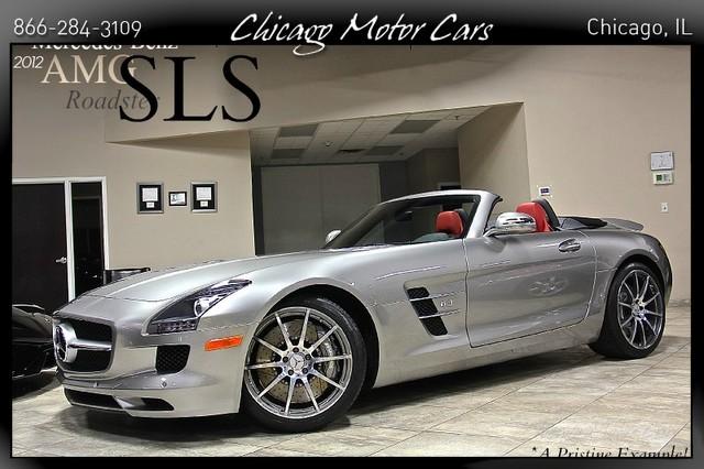 Used 2012 Mercedes-Benz SLS AMG Roadster SLS AMG for sale Sold at Chicago Motor Cars in West Chicago IL 60185 1
