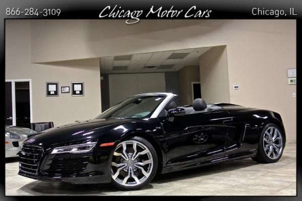 Used 2014 Audi R8 V10 Quattro 5.2 quattro Spyder for sale Sold at Chicago Motor Cars in West Chicago IL 60185 1