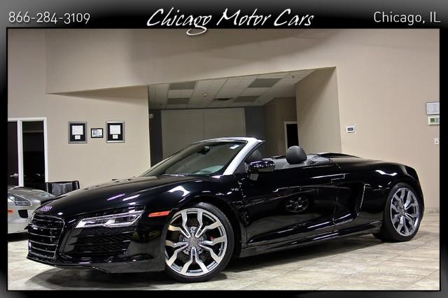 Used 2014 Audi R8 V10 Quattro 5.2 quattro Spyder for sale Sold at Chicago Motor Cars in West Chicago IL 60185 1
