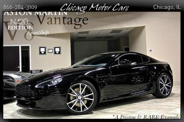 Used 2011 Aston Martin V8 Vantage Sportshift N420 Editi for sale Sold at Chicago Motor Cars in West Chicago IL 60185 1