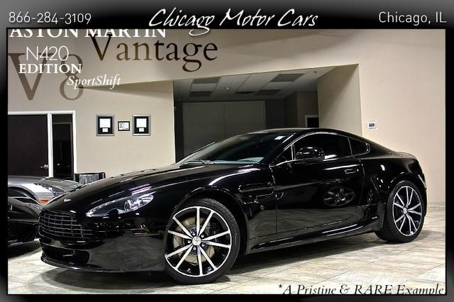 Used 2011 Aston Martin V8 Vantage Sportshift N420 Editi for sale Sold at Chicago Motor Cars in West Chicago IL 60185 1