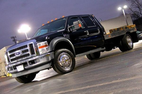New 2009 Ford Super Duty F-450 XL Dually Flatb for sale Sold at Chicago Motor Cars in West Chicago IL 60185 4