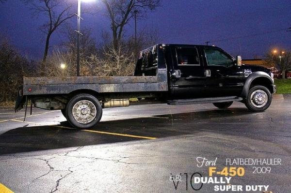 New 2009 Ford Super Duty F-450 XL Dually Flatb for sale Sold at Chicago Motor Cars in West Chicago IL 60185 1