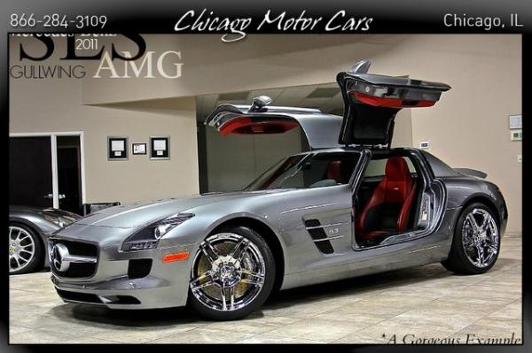 Used 2011 Mercedes-Benz SLS AMG Gullwing for sale Sold at Chicago Motor Cars in West Chicago IL 60185 1