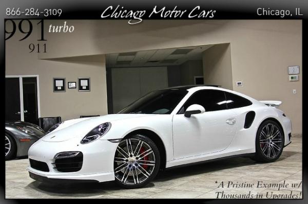 Used 2016 Porsche 911 991 Turbo for sale Sold at Chicago Motor Cars in West Chicago IL 60185 1