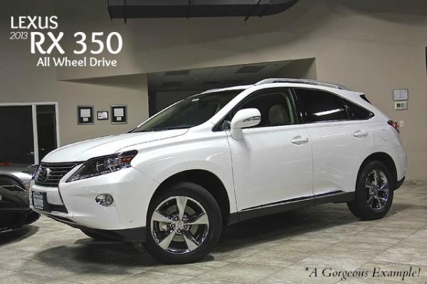 New 2013 Lexus RX 350 AWD for sale Sold at Chicago Motor Cars in West Chicago IL 60185 1