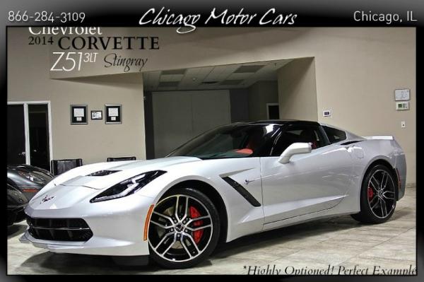 Used 2015 Chevrolet Corvette Z51 3LT Stingray Z51 for sale Sold at Chicago Motor Cars in West Chicago IL 60185 1