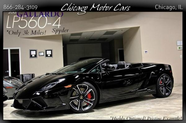 Used 2013 Lamborghini Gallardo LP560-4 Spyder for sale Sold at Chicago Motor Cars in West Chicago IL 60185 1