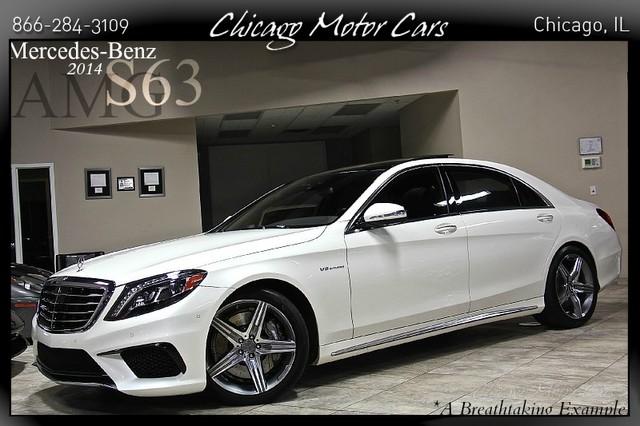 Used 2014 Mercedes-Benz S63 AMG 4Matic S63 AMG for sale Sold at Chicago Motor Cars in West Chicago IL 60185 1