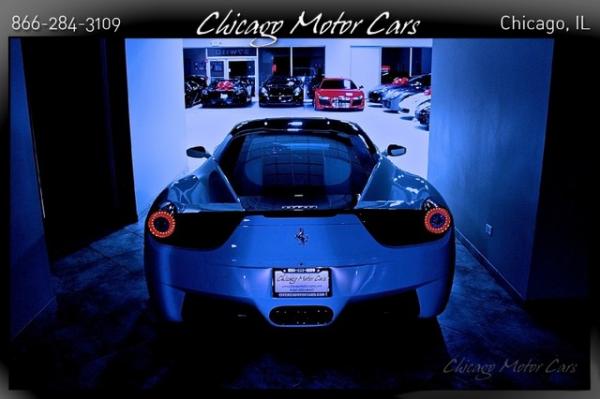 Used 2012 Ferrari 458 Italia for sale Sold at Chicago Motor Cars in West Chicago IL 60185 4