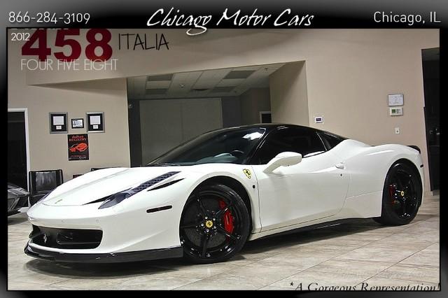 Used 2012 Ferrari 458 Italia for sale Sold at Chicago Motor Cars in West Chicago IL 60185 1