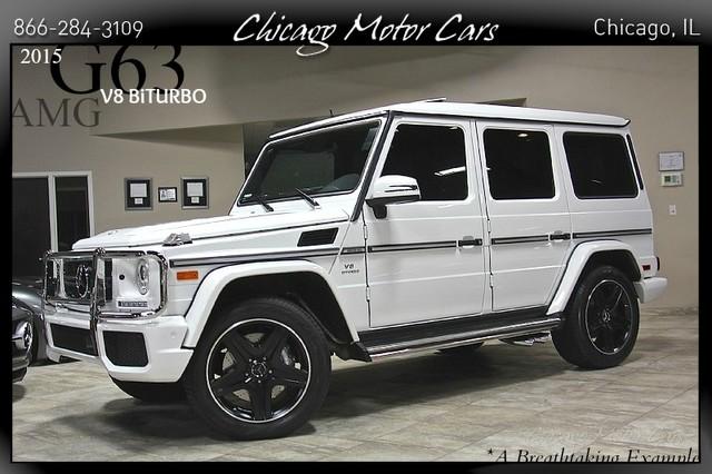 Used 2015 Mercedes-Benz G63 AMG 4Matic for sale Sold at Chicago Motor Cars in West Chicago IL 60185 1