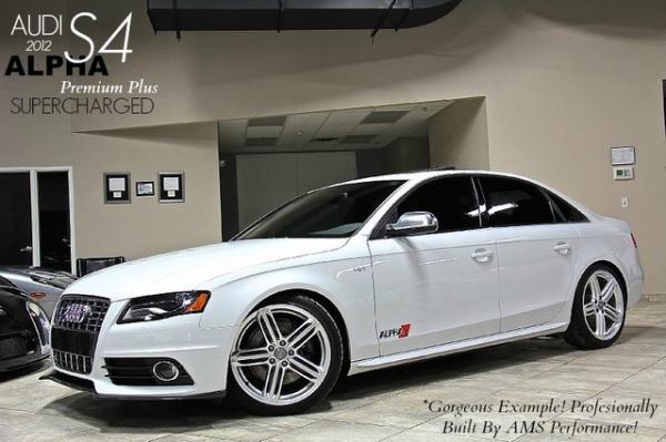 New 2012 Audi S4 Quattro Premium Plus ALPHA for sale Sold at Chicago Motor Cars in West Chicago IL 60185 1