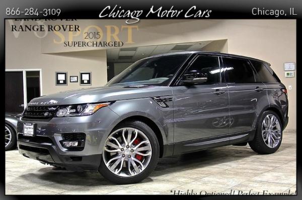 Used 2015 Land Rover Range Rover Sport Supercharged for sale Sold at Chicago Motor Cars in West Chicago IL 60185 1